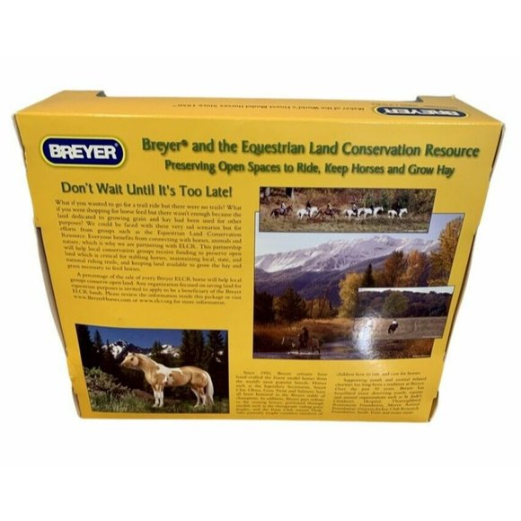 Breyer Toys Breyer Palomino Equestrian Land Conservation Resource Benefit Model Poshmark